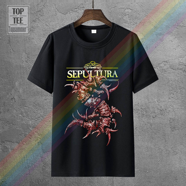 Kaos Pria Sepultura Kaos Keren Pria