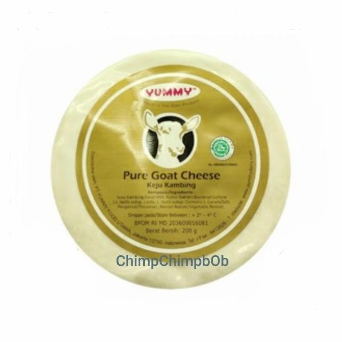 

YUMMY PURE GOAT CHEESE 200 GRAM / YUMMY KEJU KAMBING