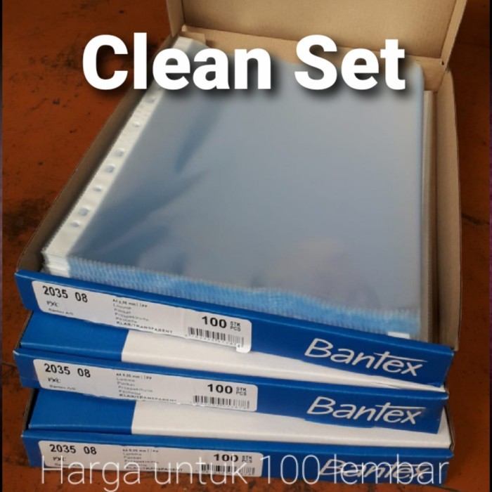 

Amberela 100 Lembar Plastik Pocket Binder A4 Antilarge