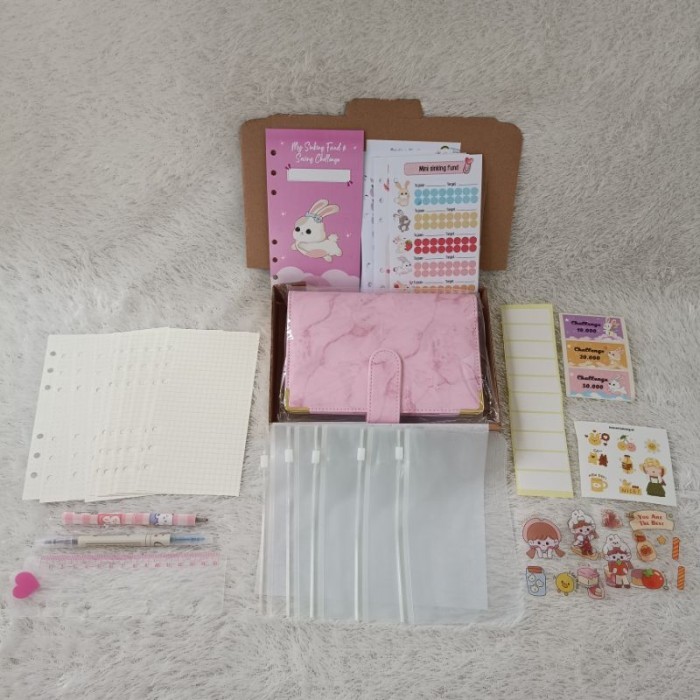 

Amberela Paket Binder Nabung Lengkap Premium A6