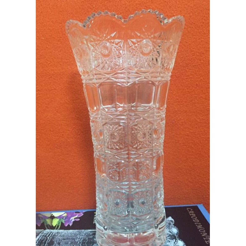 Vas Bunga Kristal / Pot Bunga Kristal