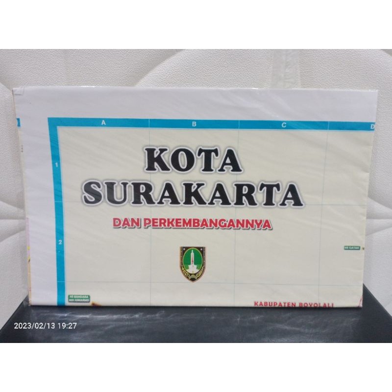 

Peta Lipat Kota Surakarta
