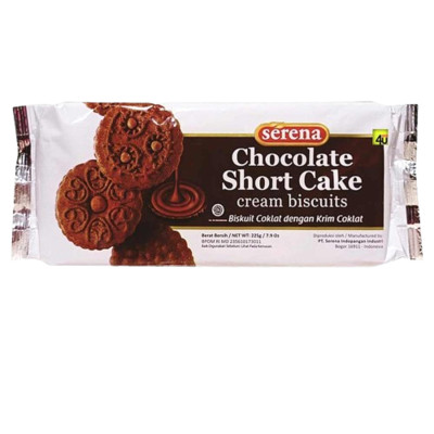 

SERENA SHORT CAKE CHOCO 225GR-040626