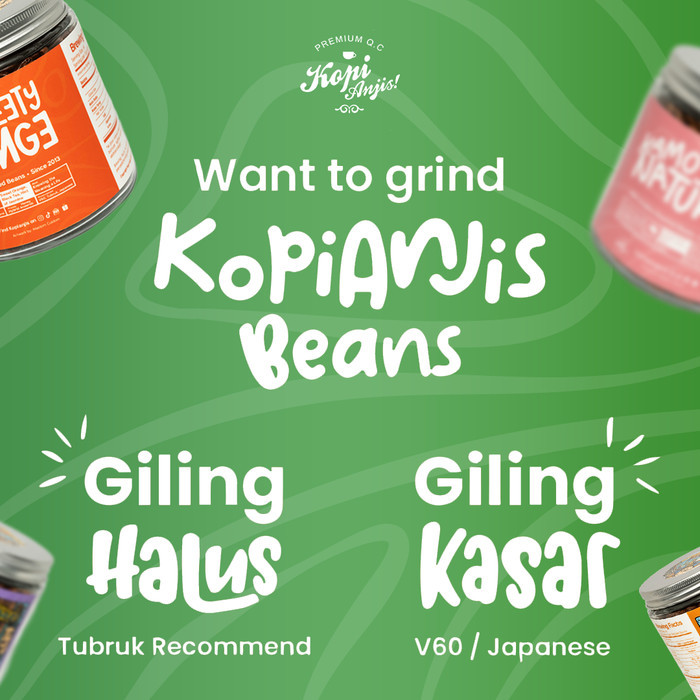 

Biji Kopi Arabica Halu Cherry Sensationn - Anjis Genuine Roasted Beans