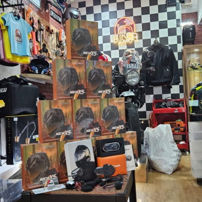 Interkom Retouch X5 New Bluetooth Helmet Headset Communication