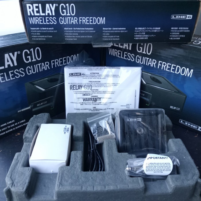 Wierless Gtr Relay G 10 Line 6 Genuine