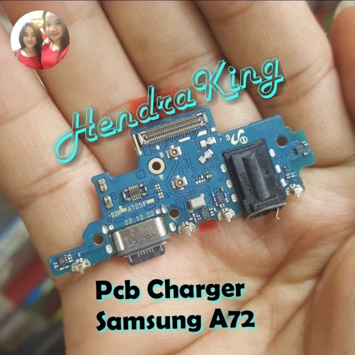 pcb connector charger samsung A72
