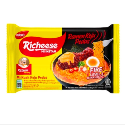 

NABATI MI RAMEN KEJU PEDAS FIRE LV 3 65 GR - 110051