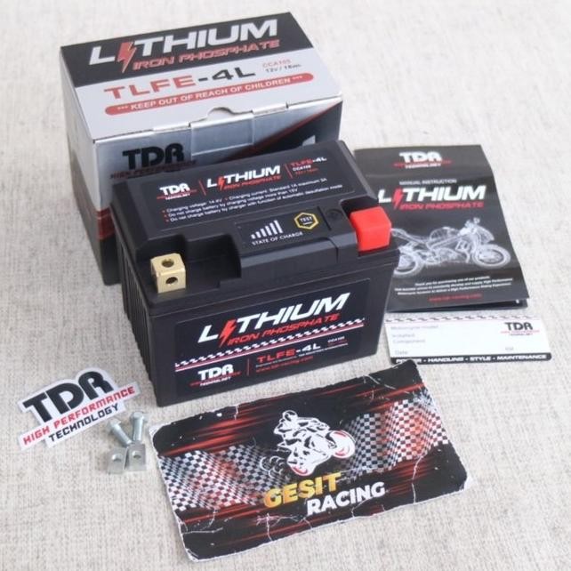 Aki Motor TDR Racing TLFE-4L Lithium AKI Beat-Scoopy-Vario 110-Blade TKY
