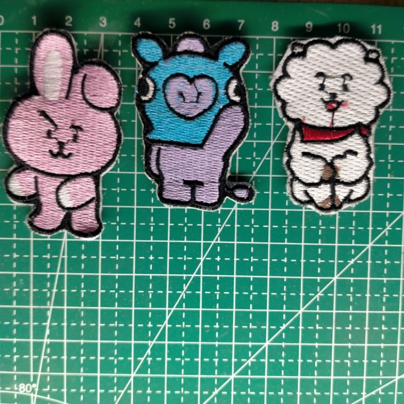 Patch Bordir Jahit BTS Kpop Korea