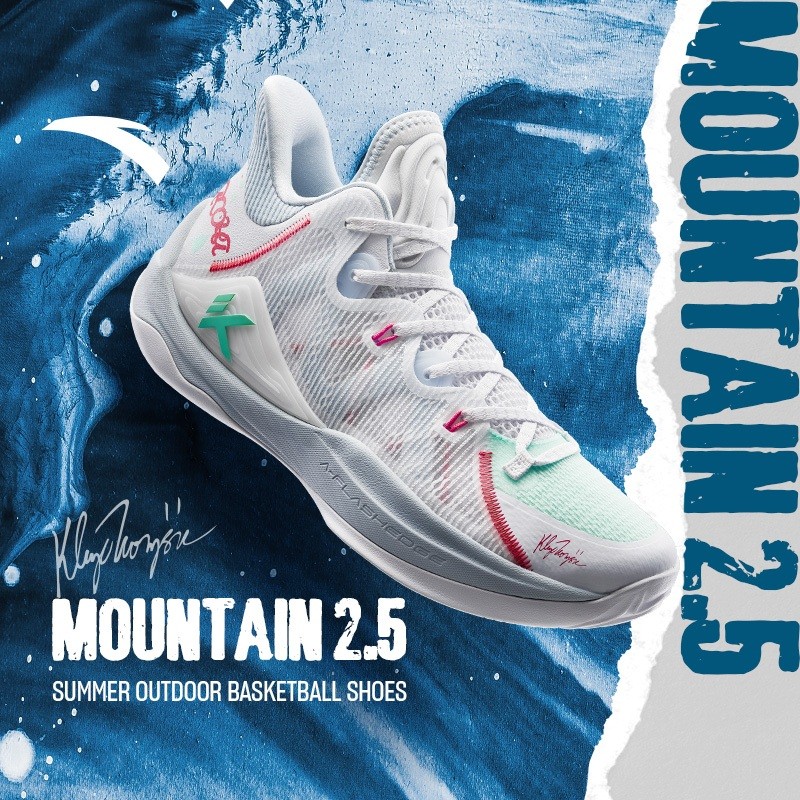 ANTA X Klay Thompson KT Mountain 2.5 Sepatu Basket Pria Sepatu Sneakers Pria 1124B1602