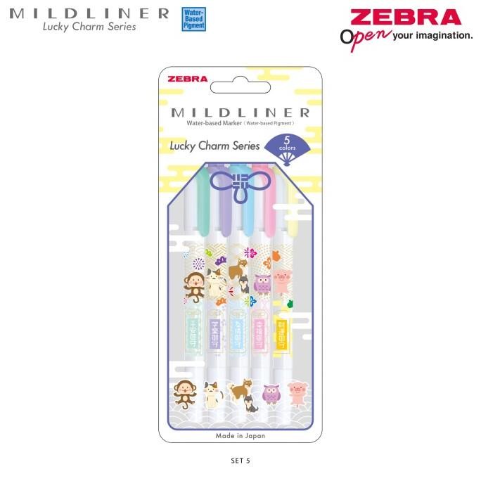 

HARGA DISC - ZEBRA MILDLINER 05 CHARM isi 5 pcs - Limited Edition