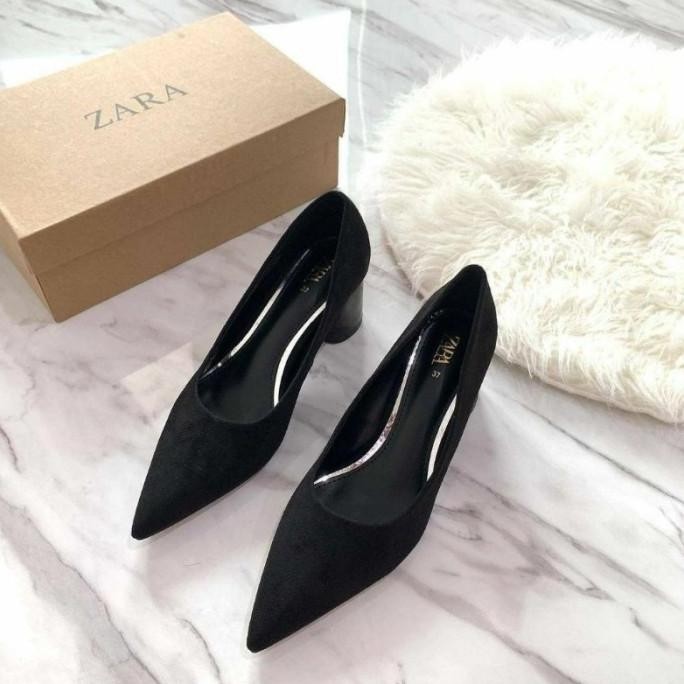 HIGH HEELS ZARA ORI / SEPATU KANTOR WANITA / SEPATU HAK ZARA