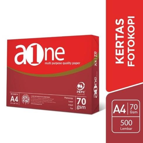 

fsd-34 AONE KERTAS HVS 70GR A4 Berkualitas