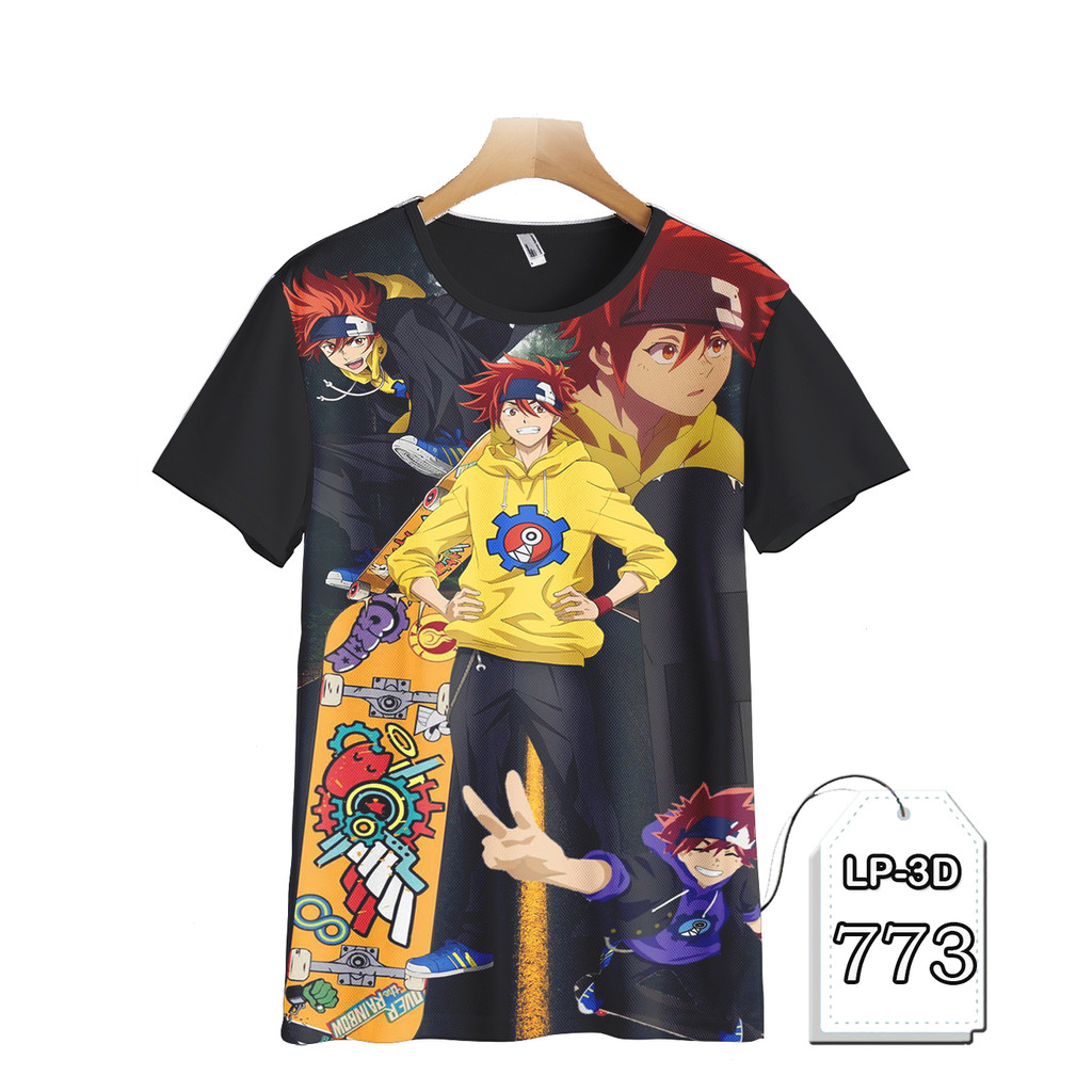 Baju SK8 The Infinity Baju Game Skateboard Serial Anak dan Dewasa LP3D-773 Fashion