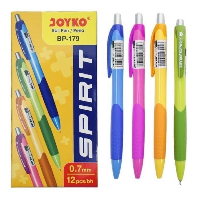 

Um57 Ballpoint Joyko Spirit Isi 12 Pcs (1 Lusin) Terlaris