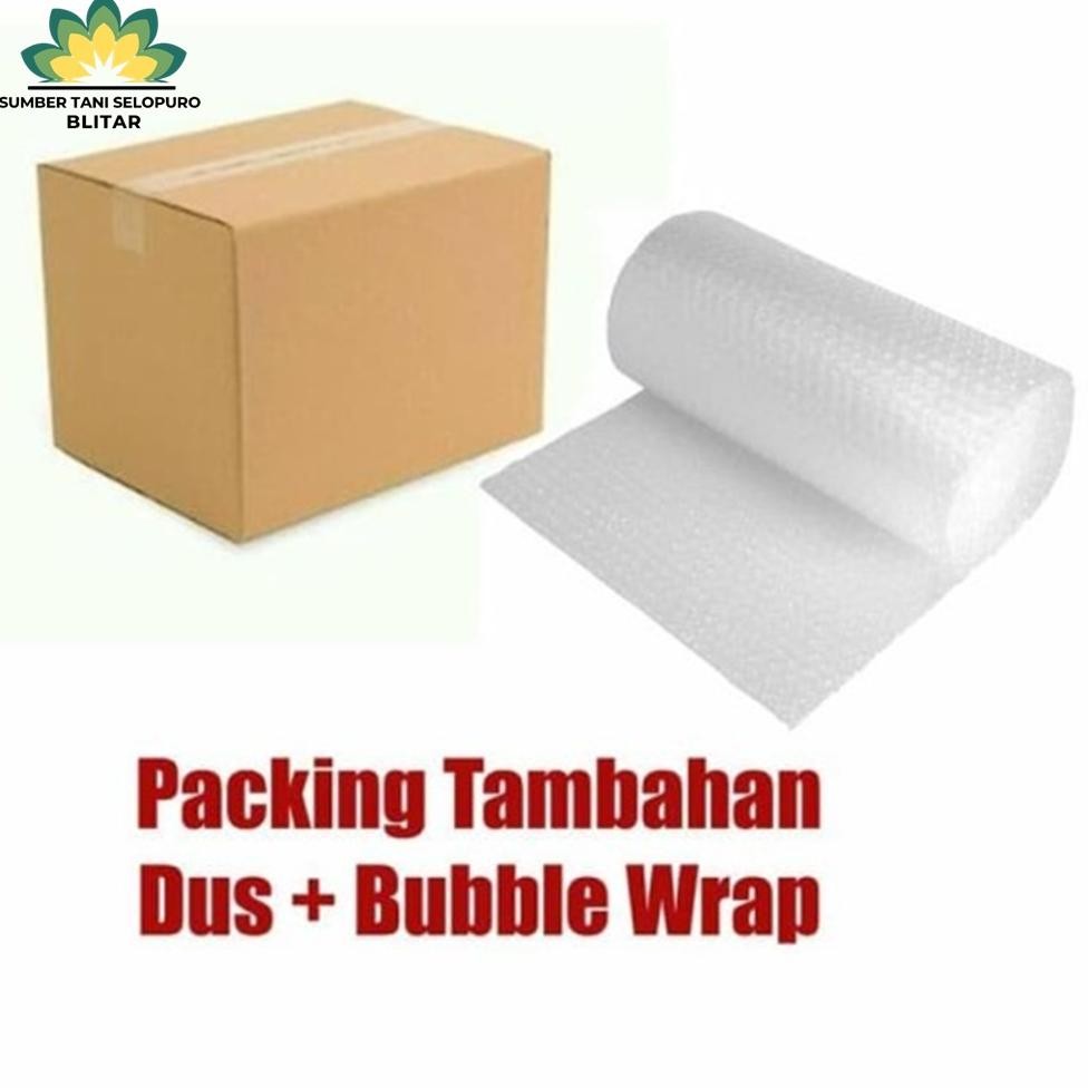 

Terbaru Gratis Extra Packing Tambahan Untuk Packing Lebih Aman - Kardus + Bubble Wrap Promo!