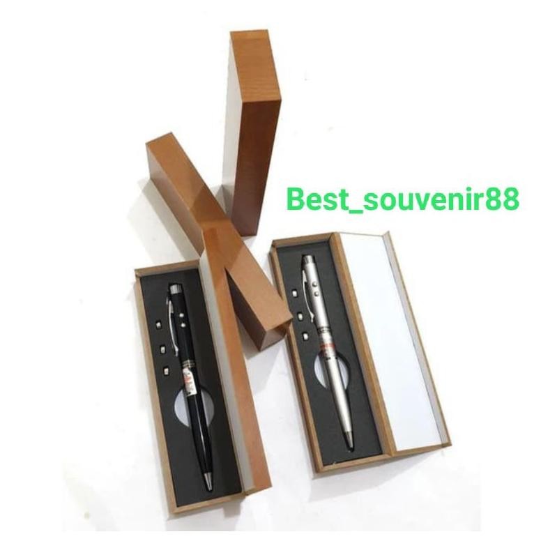 

By05 Pulpen Pointer Laser Merah 3 in 1 / Ballpoint 3 fungsi Promosi Termurah