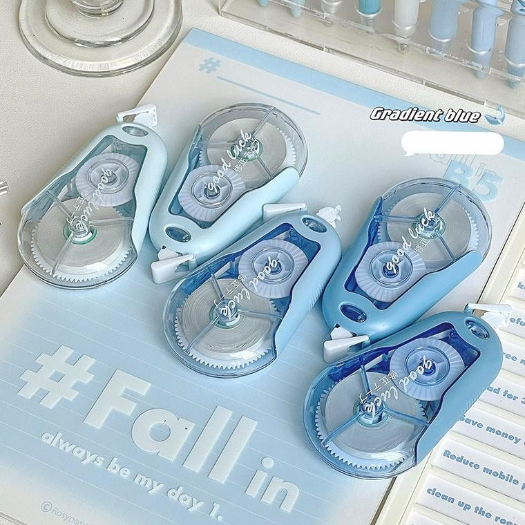 

AS25 Winzige Set 5 Pita Koreksi Tip Ex Kertas Lucu 100m Correction Tape Morandi Aesthetic Stationery Alat Tulis Murah