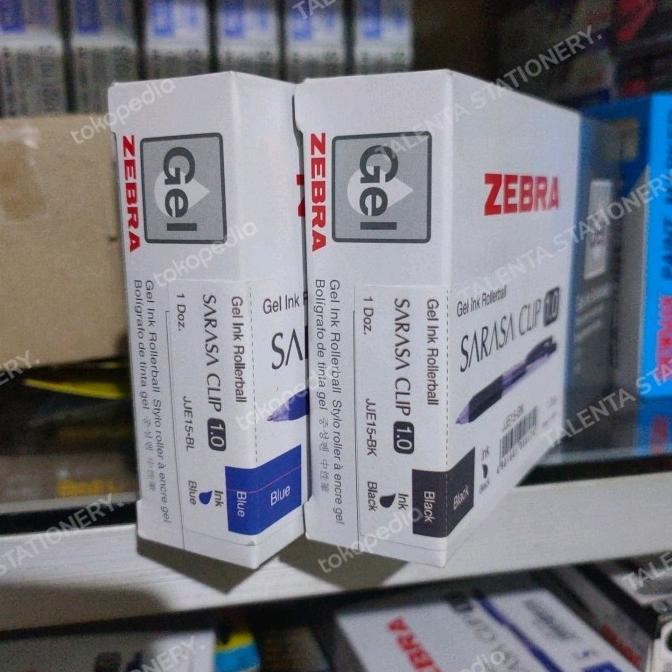 

Pulpen Zebra Sarasa Clip 1.0 [Harga 1 Dus Isi 12 Pcs] [ Brunr ]