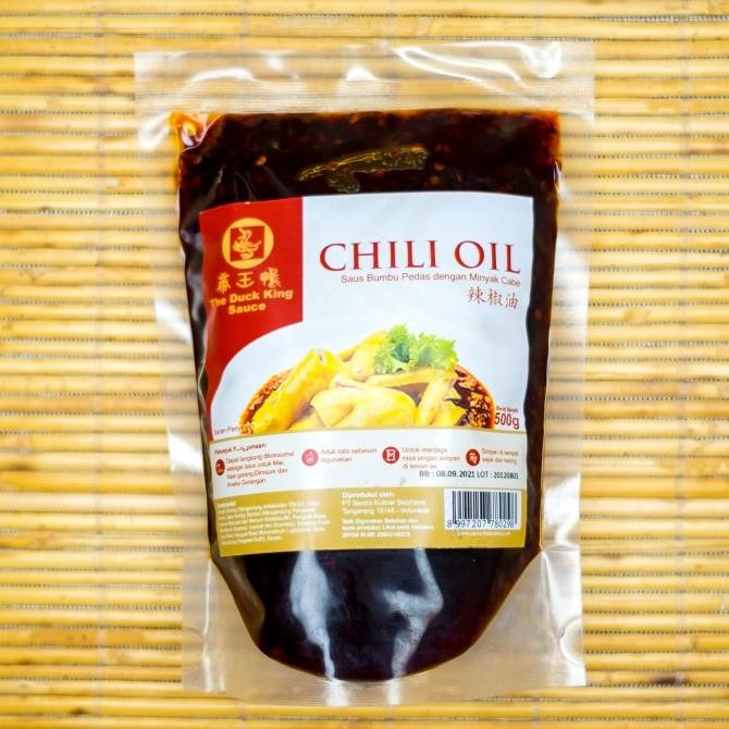 

Chili Oil / Minyak Cabe - The Duck King Sauce 500g P83G