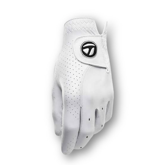 Glove Golf Leather Sarung Tangan Kulit Pria Warna Putih Kiri