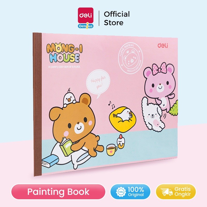 

Deli Drawing Book / Buku Gambar 20 Lembar Kertas Tebal 7718
