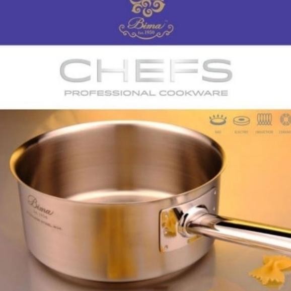 Bima Chefs Sauce Pan Sus304