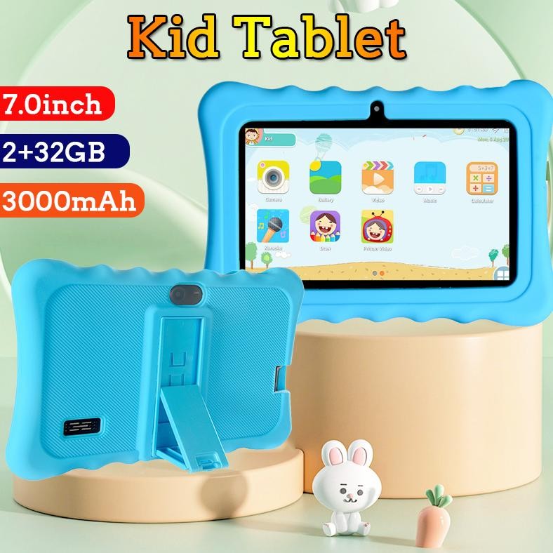 [LARIS] Bisa COD 2024 Tablet Baru Kids Tablet Tablet Anak Tablet 7.0 Inch Android Tab 2GB+32GB 3000m