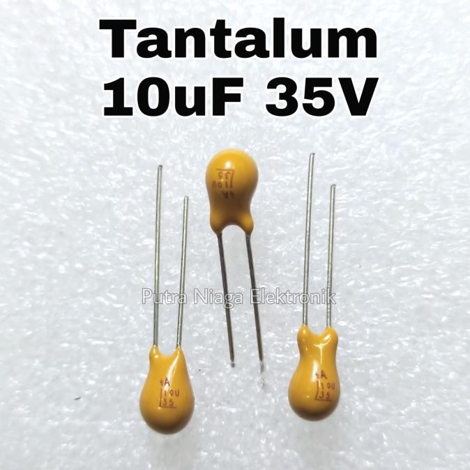 (2) Kapasitor Tantalum 106 10uF 35V / 10 uF 35 V putr4n Ayo Beli