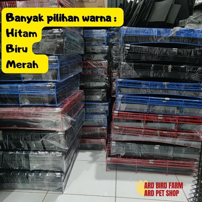 Kandang Kucing Kelinci Size Xl Besi Lipat Jumbo Ukuran 75 2 Tingkat