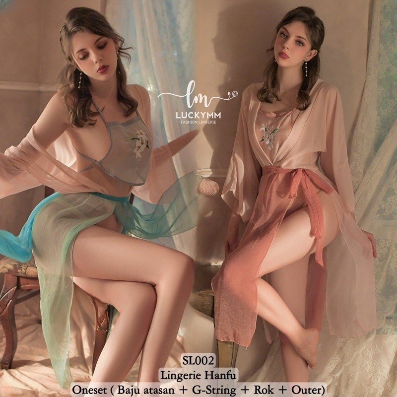 murah Sexy Lingerie Costume Hanfu Lingerie Seksi baju tidur sexy wanita / Kostum Hanfu lingerie sexy