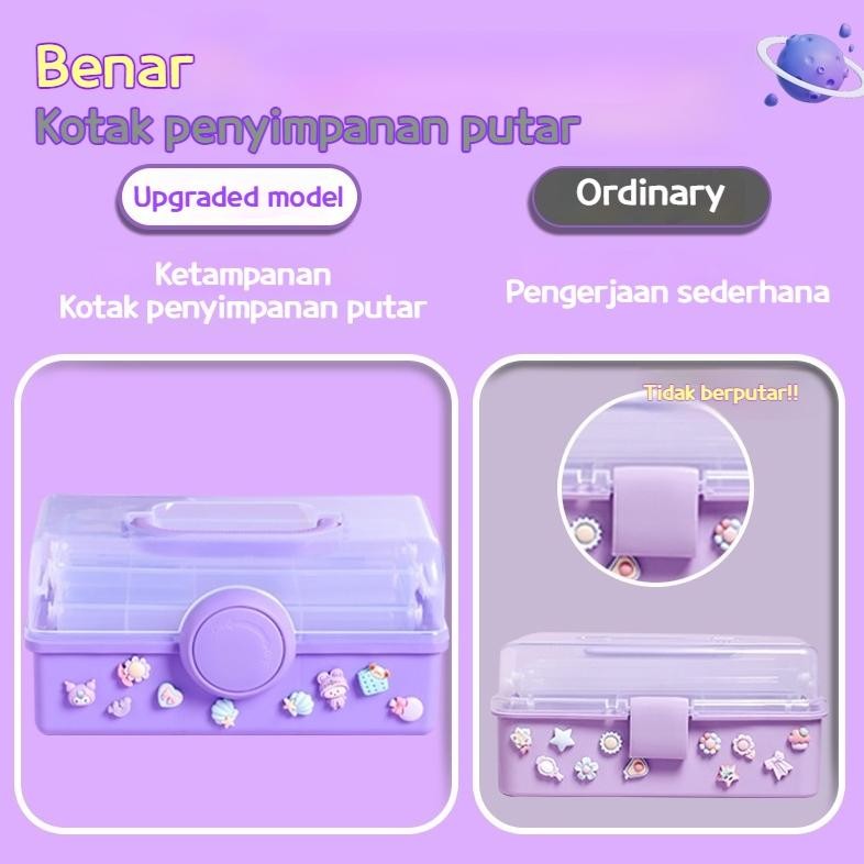 

10.10 Pengiriman Jakarta825 Pcs Set Kartu Diy Kotak Penyimpanan Tiga Lapis Stiker Kartu Set Alat Akun Tangan Stiker Lucu Kartu Chuck Diy Deco Lem Krim Stiker Guka Deluxe Set Premium