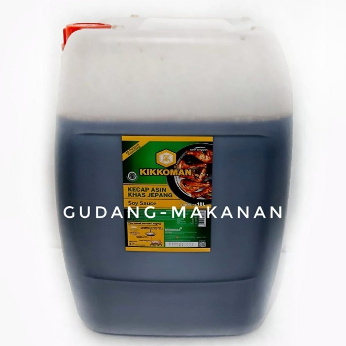 

Kikkoman Halal Kecap Asin Jepang Jerigen 18 L