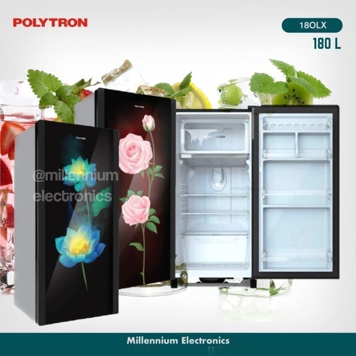 Polytron Kulkas 1 Pintu 180L PRA 18OLX/18ORX / 18 ORX 180 Liter