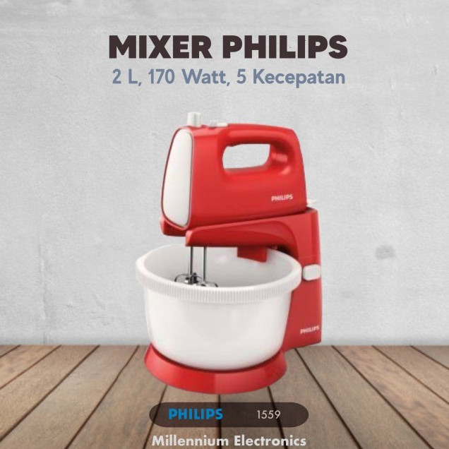 MIXER PHILIPS / STANDING MIXER PHILIPS HR1559 / HR 1559 / HR-1559