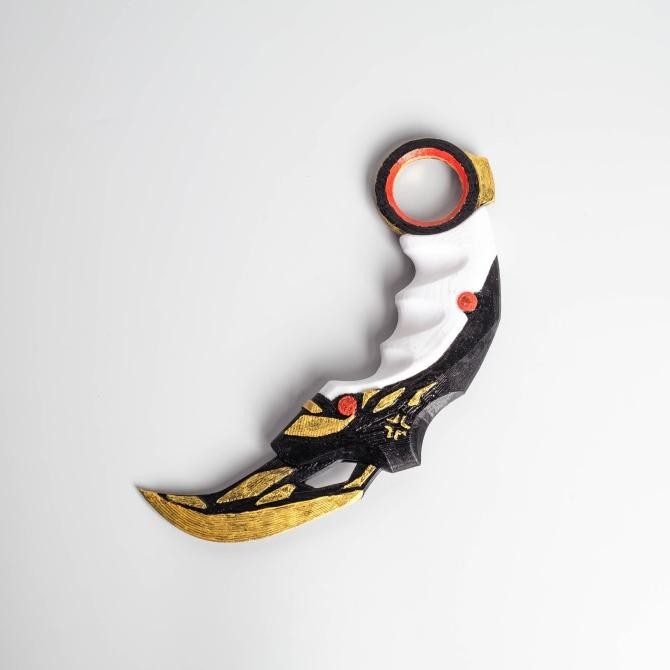 VALORANT KARAMBIT CHAMPIONS LIFE SIZE BARU