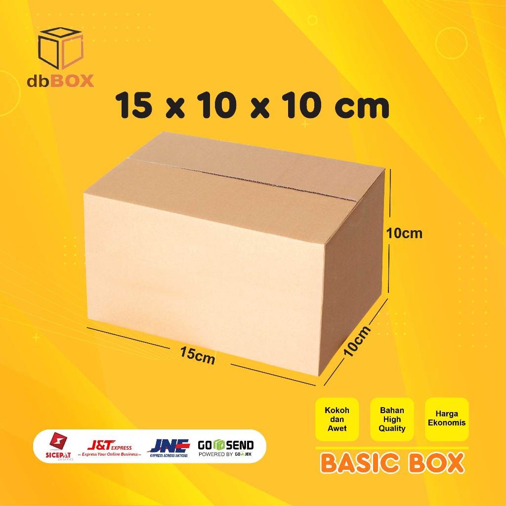 

BOX KARDUS 15x10x10 cm DUS PACKING BOX BOX