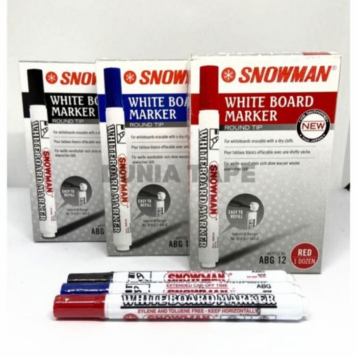 

Spidol Snowman Whiteboard Marker Abg-12