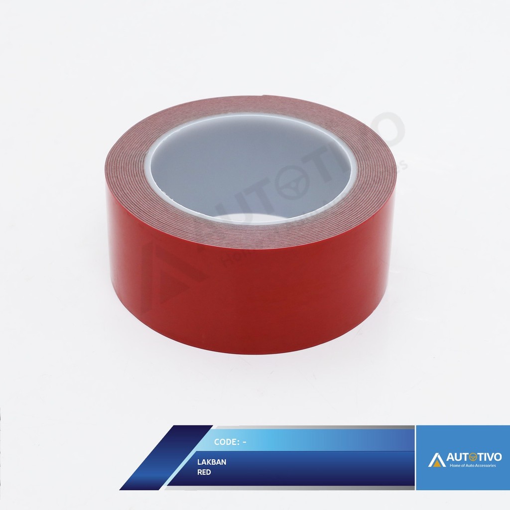 

Double Tape Red Grey 48mm