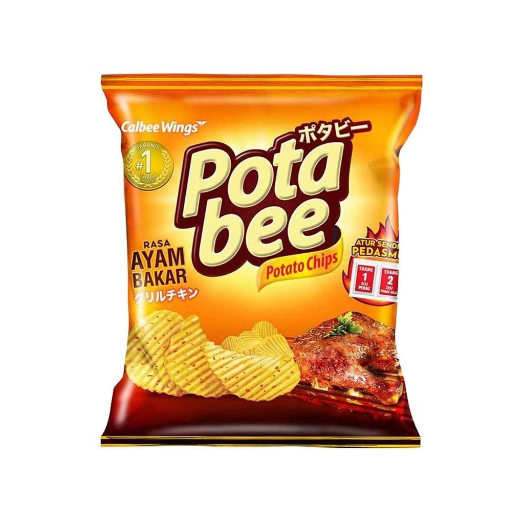 

POTABEE POTATO CHIPS AYAM BAKAR 68G - 013159