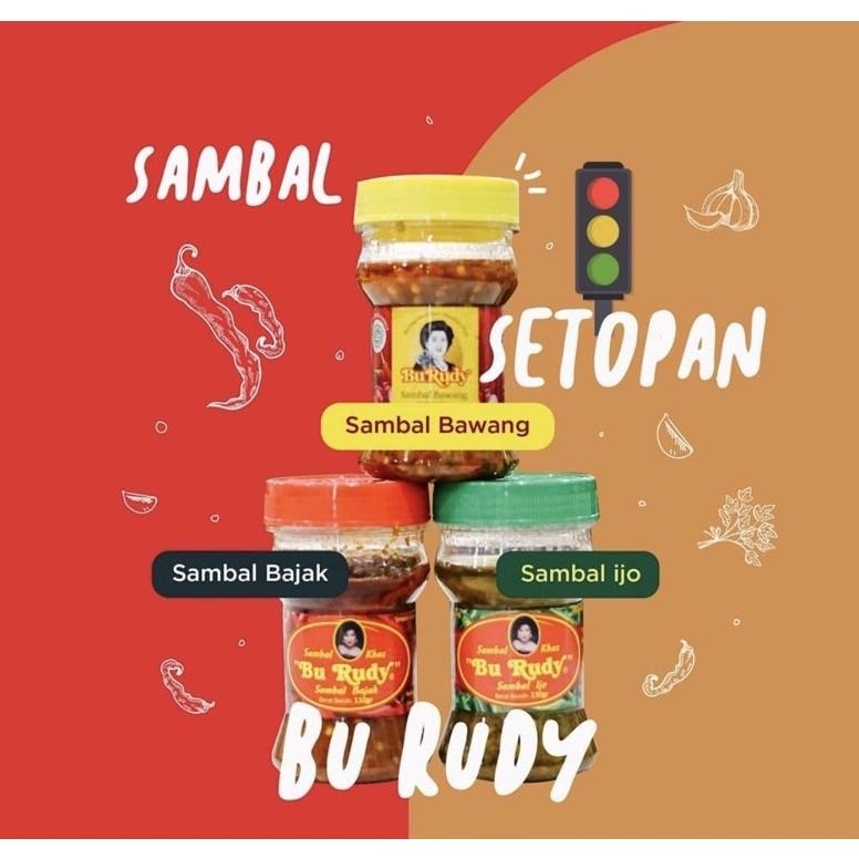 

Discount Sambal Setopan Bu Rudy - Sambal Bajak/ Sambal Bawang / Sambal Ijo High Quality