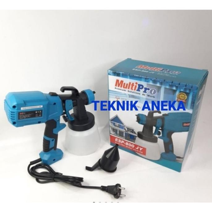Terbaik Multipro Esp-800Jy Spray Gun Elektrik Semprotan Cat Minyak