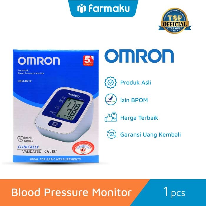 Omron Automatic Blood Pressure Monitor HEM-8712