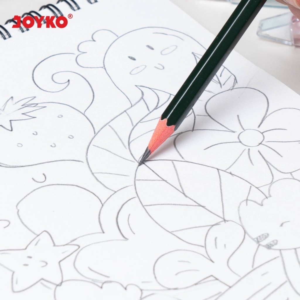 

Pensil Hexagonal 2B Joyko - P-88 Satuan