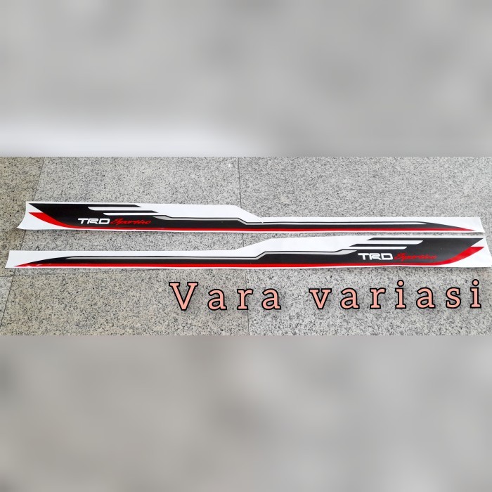 Stiker Body Calya / Stiker Body Samping Mobil Calya TRD Sportivo
