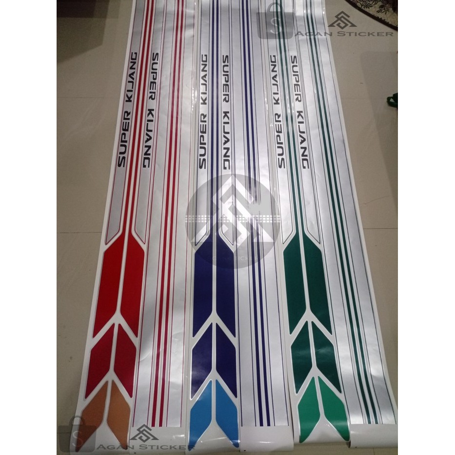 Stiker kijang super LONG/SHORT Striping body mobil kijang super