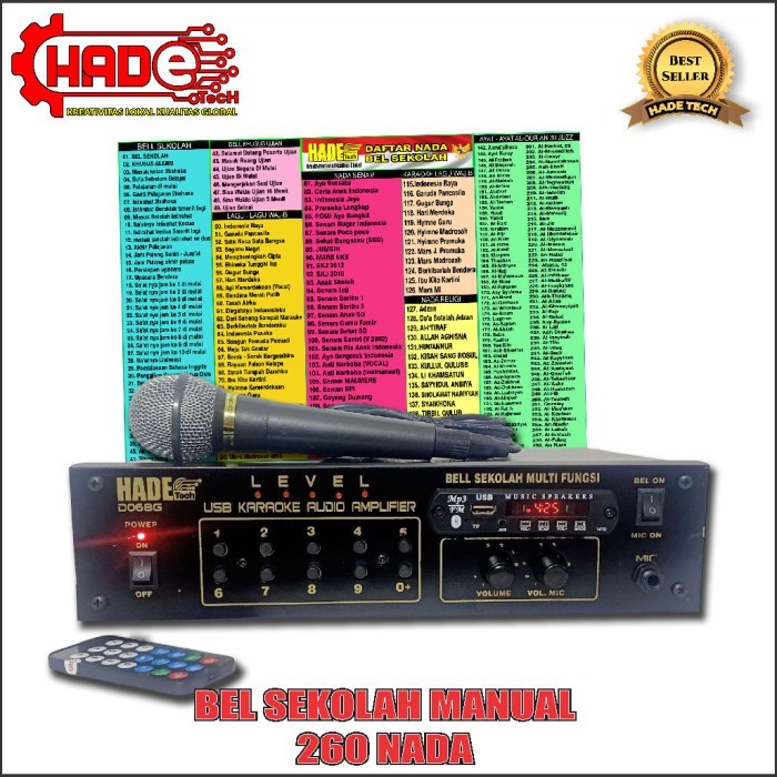 BEL SEKOLAH MANUAL DAN MIC