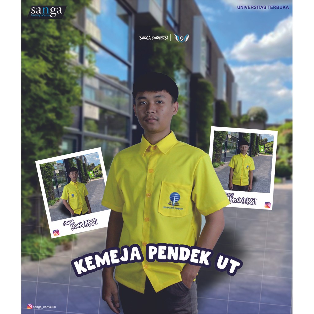 Kemeja PDH Universitas Terbuka (UT) / Kemeja UT / Kemeja  PDH UT