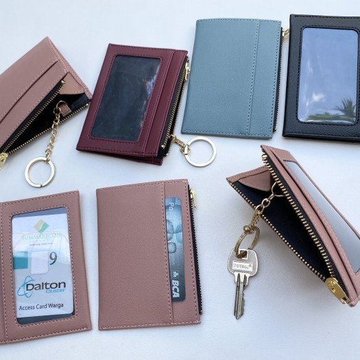 

Terlaris Access Card Key Chain id Card Holder Dompet Kunci Kartu E-Money Holder SALE